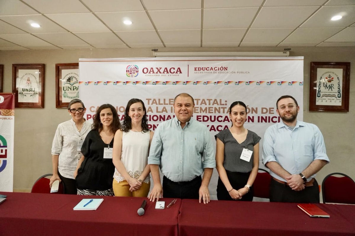 EducacionPubOax's tweet photo. Así concluyó el segundo día el taller estatal de educación inicial. Agradecemos el acompañamiento de @bancomundialmx y la presencia de todas y todos los participantes por su compromiso en las actividades y en la construcción de la estrategia para adoptar la #PNEI. https://t.co/lPfSJNgIJu