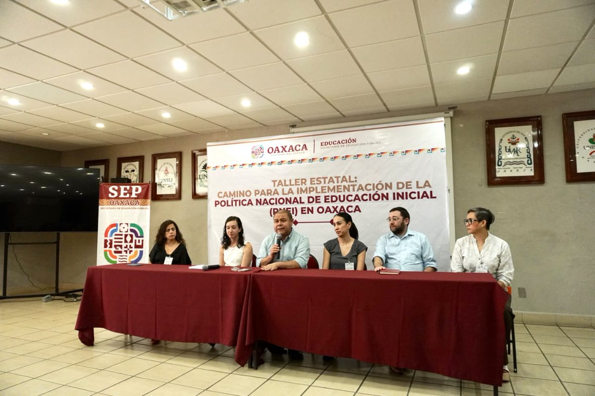 EducacionPubOax's tweet photo. Así concluyó el segundo día el taller estatal de educación inicial. Agradecemos el acompañamiento de @bancomundialmx y la presencia de todas y todos los participantes por su compromiso en las actividades y en la construcción de la estrategia para adoptar la #PNEI. https://t.co/lPfSJNgIJu