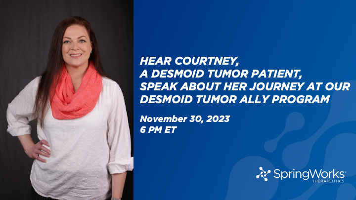 If you’re in the Cleveland, Ohio area, join us live for our #DesmoidTumor Ally Program for patients and care partners on November 30. Learn more: desmoidtumors.com/educational-pr…