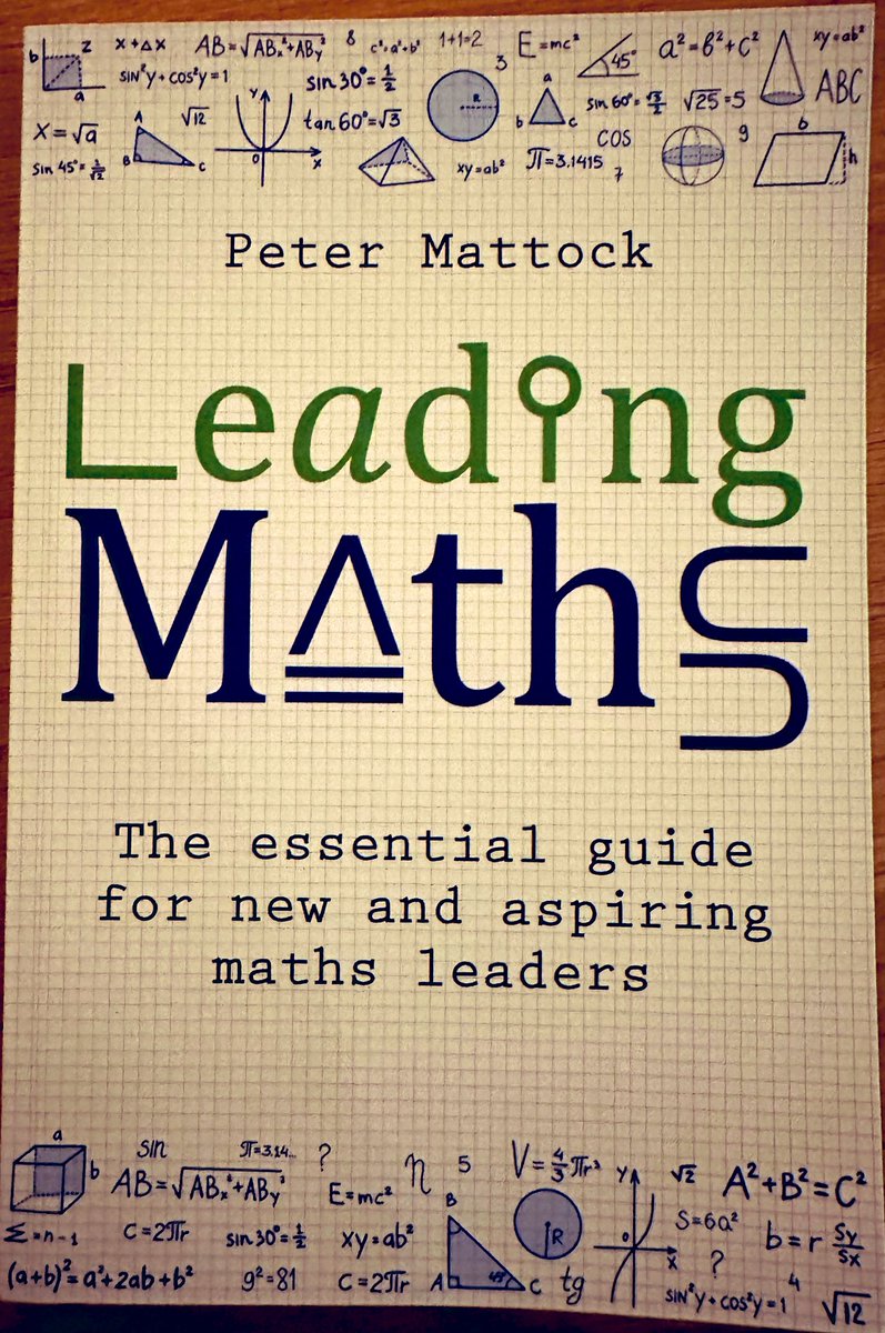 AminaAhmed25's tweet image. Got my copy @MrMattock!! Looking forward to reading 🤓 @jemmaths @Noni_Rainbow @DaveTushingham @SuccessAt3 #LeadingMathematics #MathsLeadership 📚📚📚