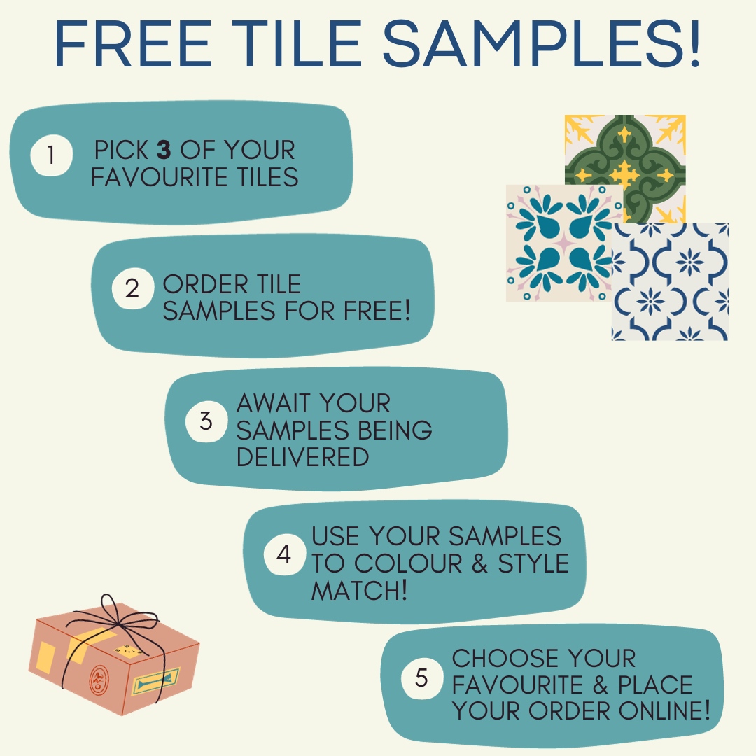We understand online shopping can be daunting especially when picking something like tiles!

At Tilemarket we make things easy for you! Choose your favourite tiles, order samples totally free of change and we will ship them to you within 3 working days 🚚