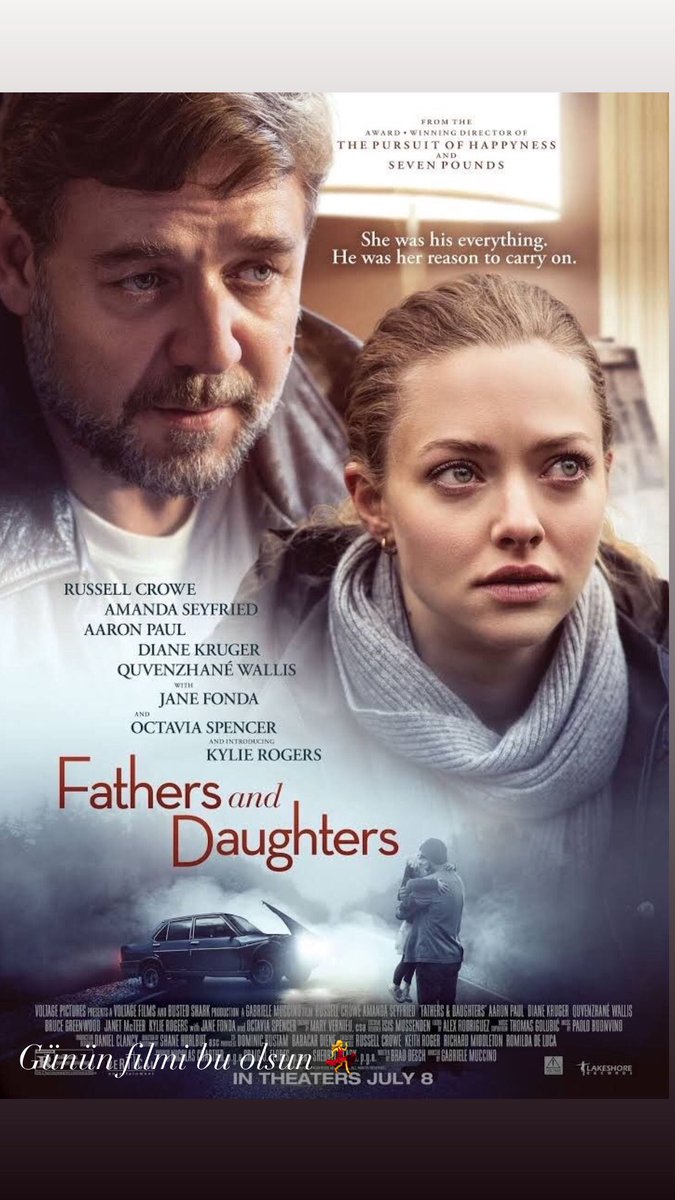 Günün filmi #fathersanddaughters