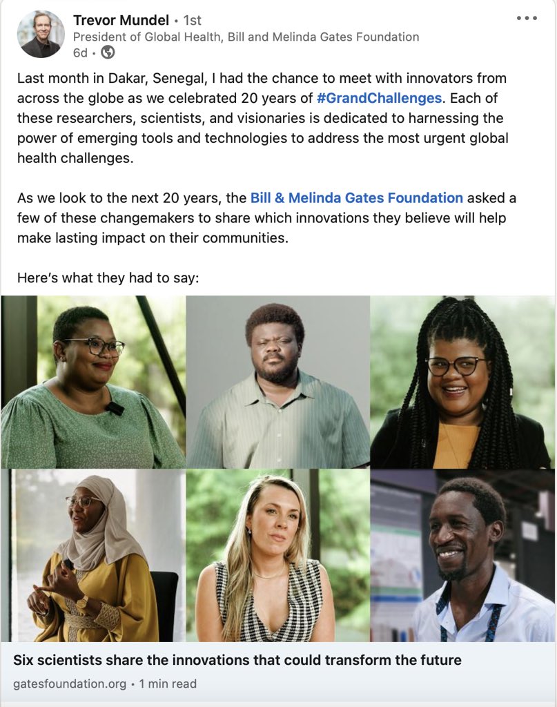 darlingtinho's tweet photo. It’s always an honour to be featured by the @gatesfoundation and talk about our generative AI for health project at @minohealth AI Labs! 🚀🔥

https://t.co/D4vlnZxyJ3 https://t.co/LEAJCAraRu