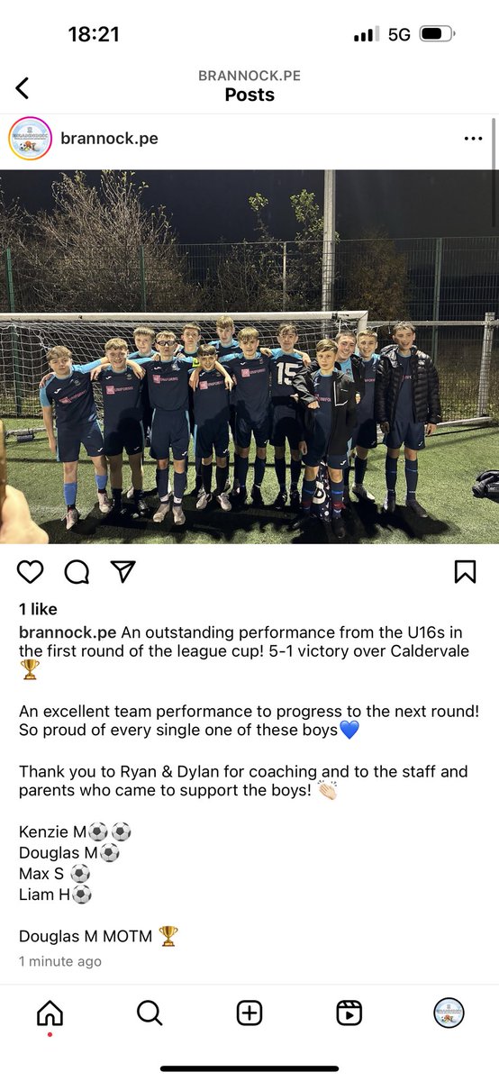 Brannock HS PE Department tweet media