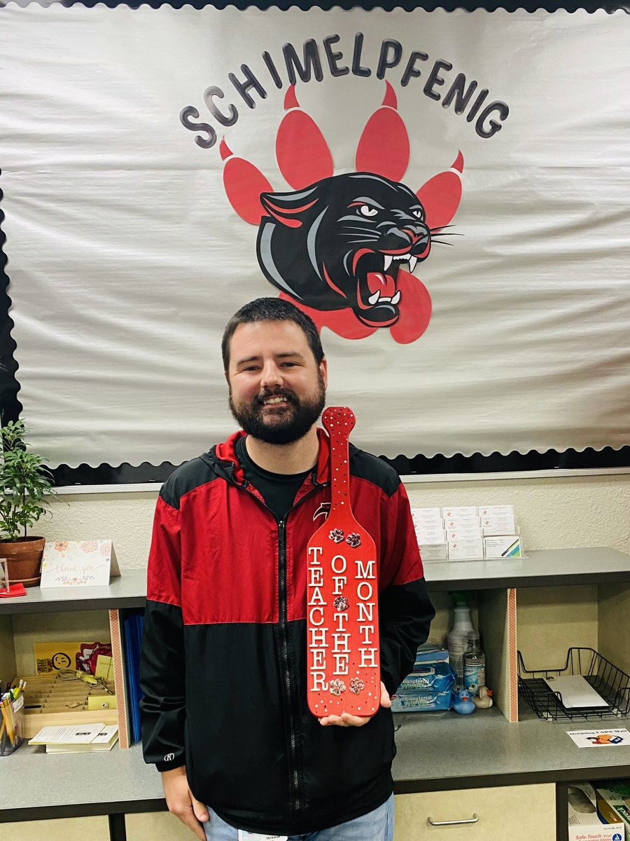 Thanks to my awesome students for voting me teacher of the month!! Y’all are the best!