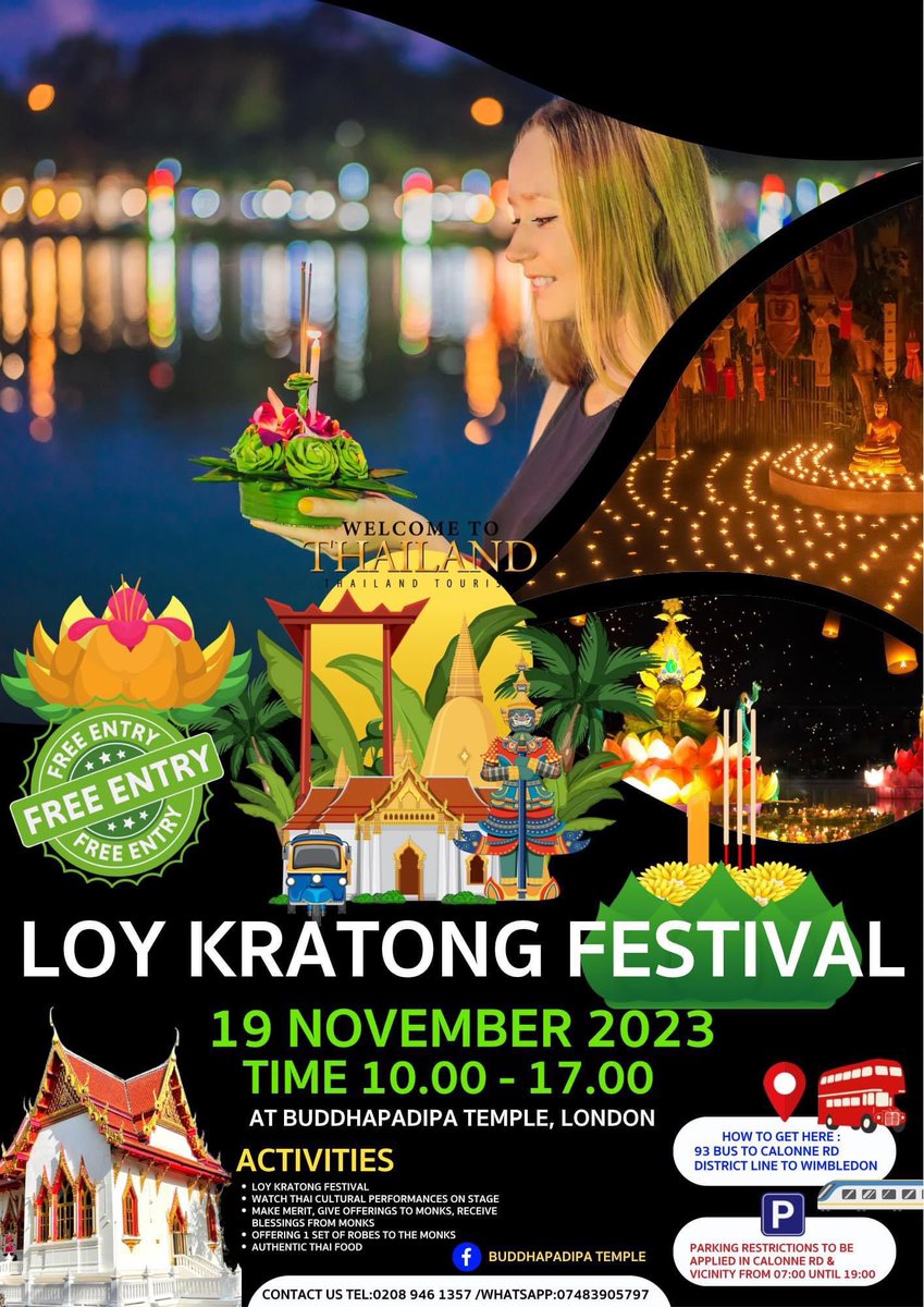 Join us at the enchanting Loy Kratong Festival of lights 🏮✨ on November 19th at the Buddhapadipa Temple in Wimbledon! Discover CASEASA at our stall and let's celebrate #CommunityEngagement together.