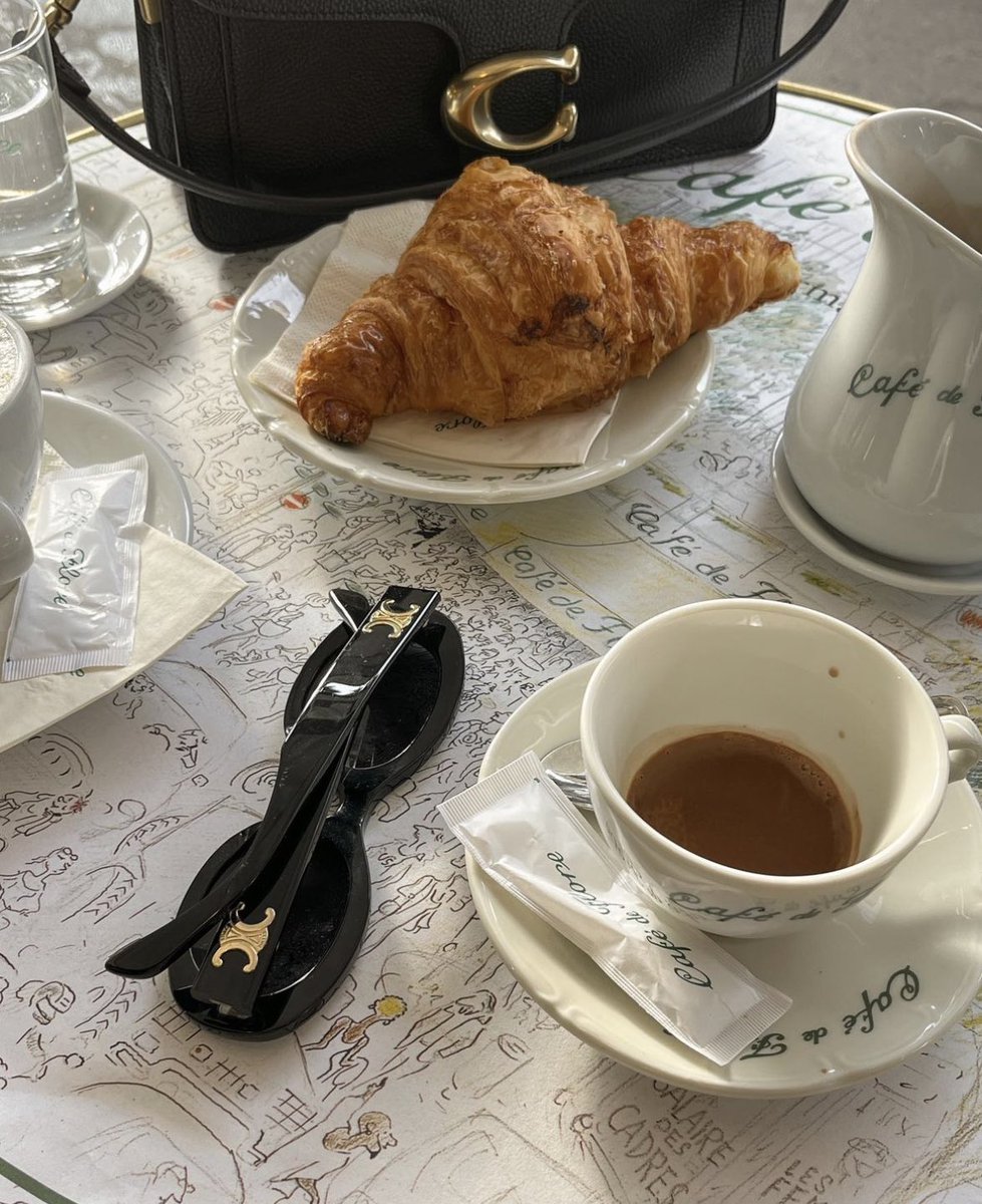 Getting coffee in Paris