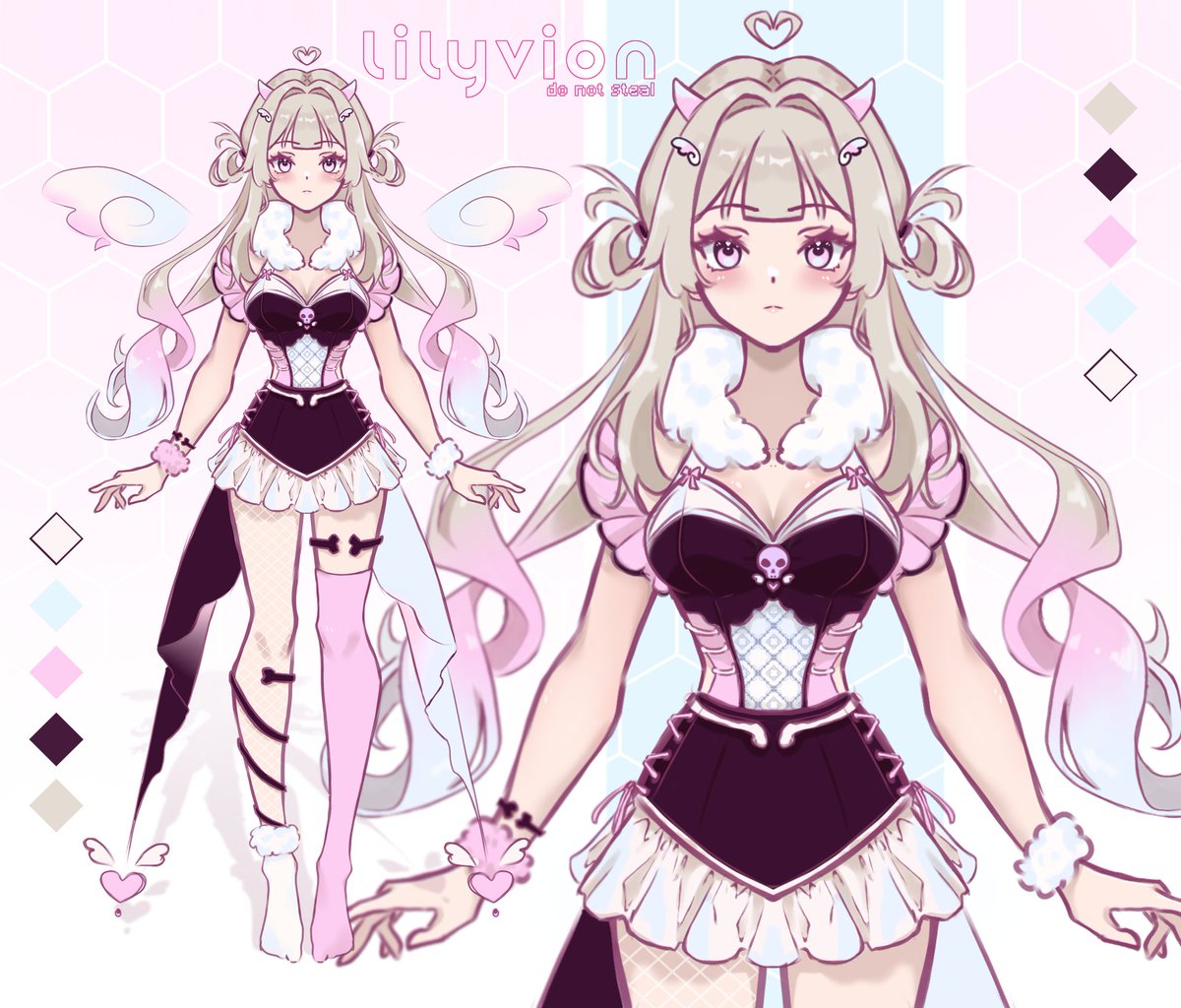 lilyvion's tweet photo. To celebrate 100 followers I'll be designing your own character 🌟
☆ Character design raffle ☆ 

🌱 Follow 
🌱 Like and retweet

Ends on Nov. 30
#vtuber  #characterdesign #raffle https://t.co/SmVh9pzffW