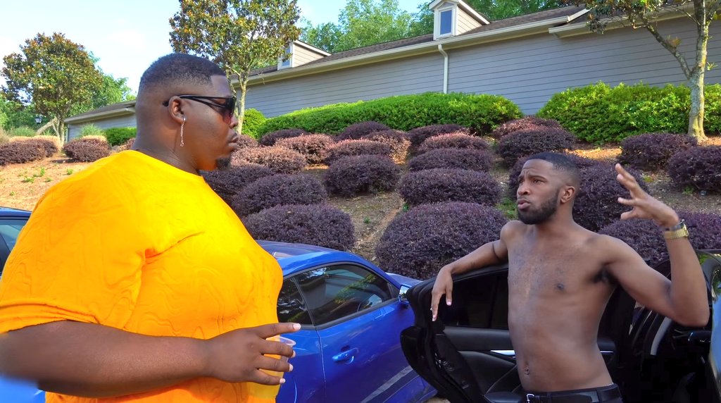 missleighcarter's tweet image. Tonka tall as hell. Look how little Troy look lol #chasingatl