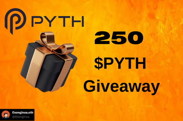 0xenginsa's tweet photo. SELAM DOSTLAR 🫡

🎁🎁      250 $PYTH ÇEKİLİŞ    🎁🎁

Alacağım #Airdrop tan 5 kişiye toplam 250 $PYTH vermek istiyorum. 

Takip @0xenginsa 

RT 🔁 Beğen ❤️ Yorum ✏️✏️

#Giveaway