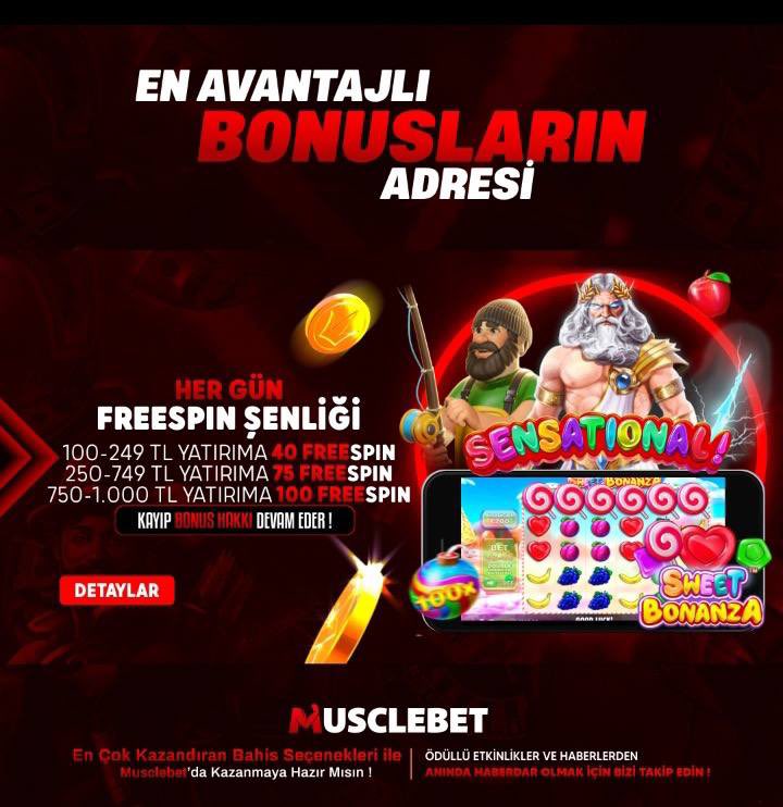 📣Yeni Sponsor Musclebet Hayırlı Olsun .!

💵500 Kişilik 30 Freespin Kod Paylasımı Olacaktır Min Ve Max 200 TL Çekim 

▶️Kod Paylasım Saati: 23:00

🤫Kod Paylasım Yeri t.me/rasgor

🎙Musclebet Üyelik musclebetaff.com/affiliates/?bt…