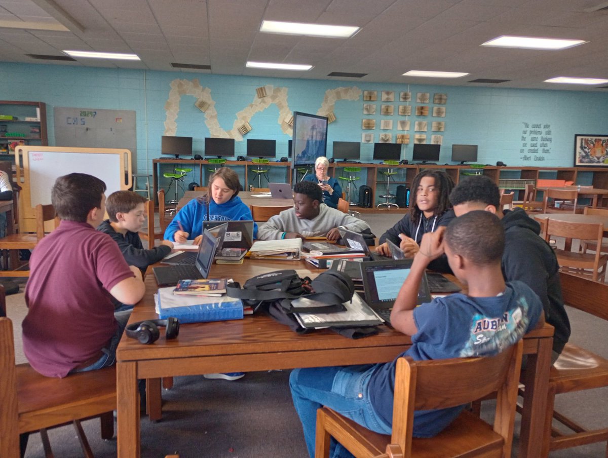 Students learned to identify fake websites and use credible sources for research during their library time.. Students had sharp eyes and identified many inconsistencies. <a href="/TCBOE/">Talladega Co Schools</a> <a href="/TCBOE_CMS/">Childersburg Middle School</a> <a href="/misskpatterson/">Krista Patterson</a> <a href="/MrRoberson08/">Mr. Rob8</a> #Tweetoftheweek #CMSThePlacetoBe