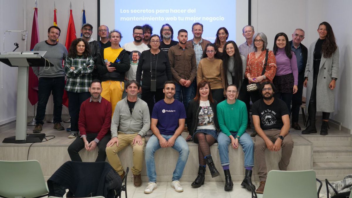 Muchas gracias a todos por venir 😘❤️❤️❤️❤️
<a href="/MadridWordPress/">MadridWordPress</a>