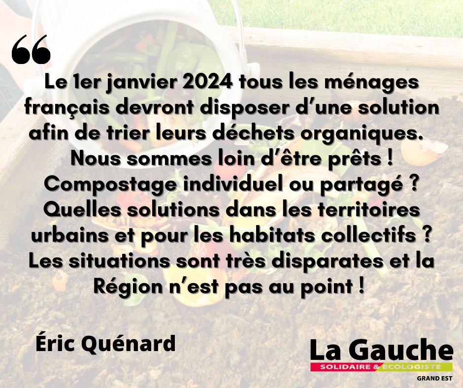 #SPNov23 #GrandEst #Budget2024 #dechets #transition #compost