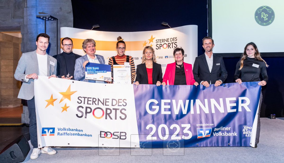 LRV Berlin (@lrvberlinrudern) on Twitter photo Unser RC Rapid gewinnt für sein Engagement im inklusiven Rudersport den Großen Stern des Sports in Silber – eine Initiative der <a href="/BeVoBa/">Berliner Volksbank</a> und des @LSBBerlin . Gewürdigt werden kreative Angebote der Vereine, die die Gesellschaft stärken. <a href="/SternedesSports/">Sterne des Sports</a> #Inklusion <a href="/sportDland/">Sportdeutschland</a> Unser RC Rapid gewinnt für sein Engagement im inklusiven Rudersport den Großen Stern des Sports in Silber – eine Initiative der <a href="/BeVoBa/">Berliner Volksbank</a> und des @LSBBerlin . Gewürdigt werden kreative Angebote der Vereine, die die Gesellschaft stärken. <a href="/SternedesSports/">Sterne des Sports</a> #Inklusion <a href="/sportDland/">Sportdeutschland</a>