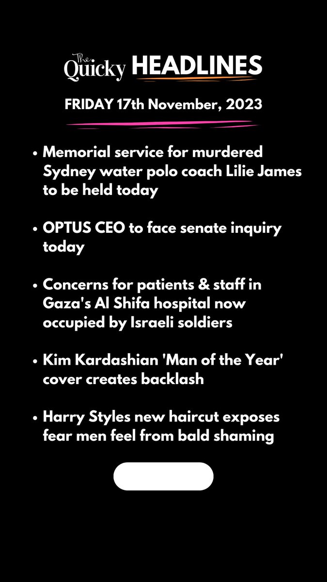 Morning News Headlines Friday November 17 2023
mamamia.com.au/podcasts/the-q…