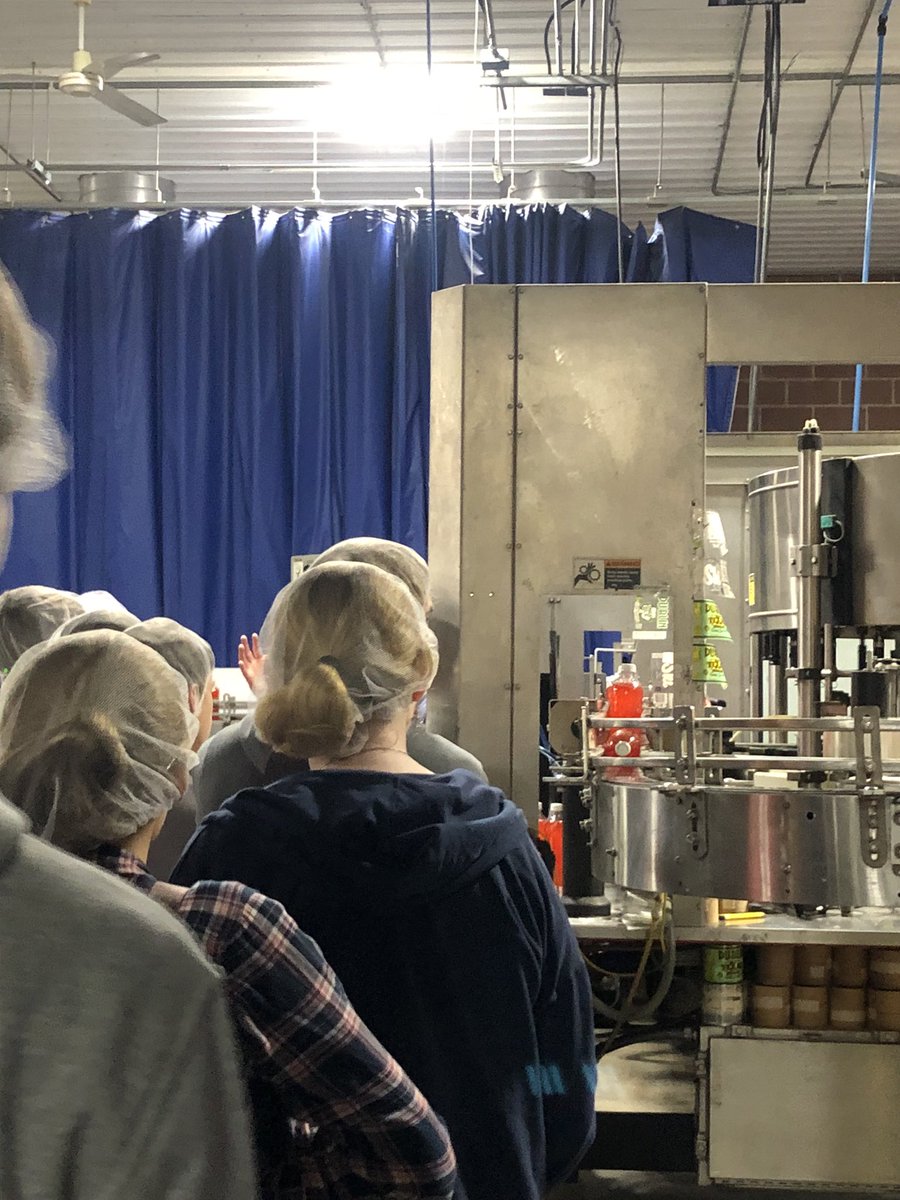 The Engineering class had a great time   <a href="/ExcelBottling/">Excel Soda</a> learning about the manufacturing process! Thank you for the fun and educational tour! #RedBudHS #RedBud132