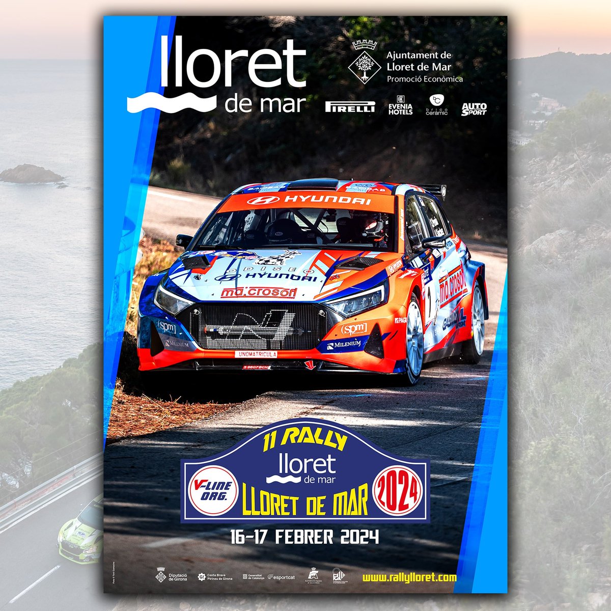 RallyLloret's tweet photo. Poster #RallyLloret 2024 💙

#MyLloret #LloretIsBack

⏳️ 3 mesos / meses / months https://t.co/pmIuYL2okD