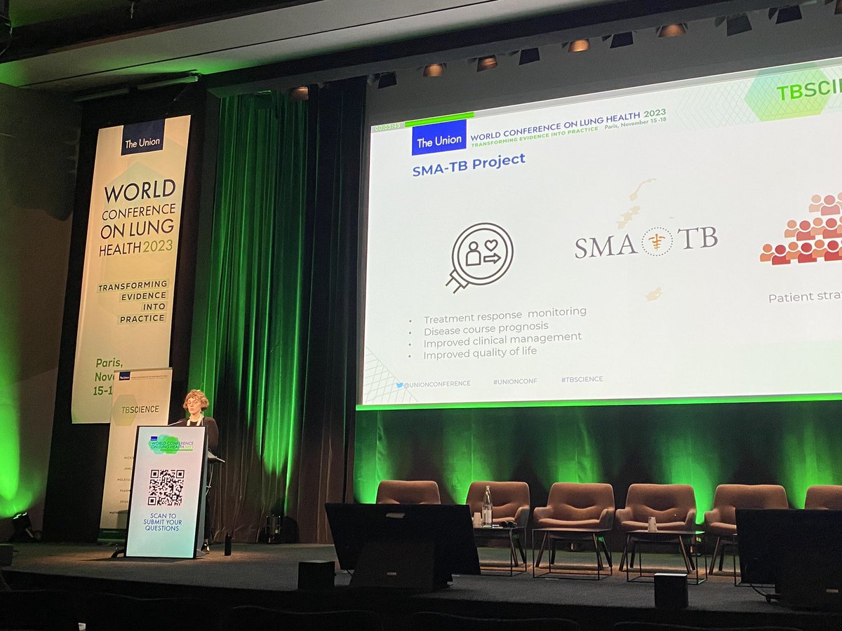 tbexperimental's tweet photo. Very proud of our PhD student @NinukaG (@GTRecerca) who is presenting her work within @smatbproject WP2 at the @UnionConference as an Oral Abstract #UNIONCONF #TBSCIENCE https://t.co/MtHxG2qgYR