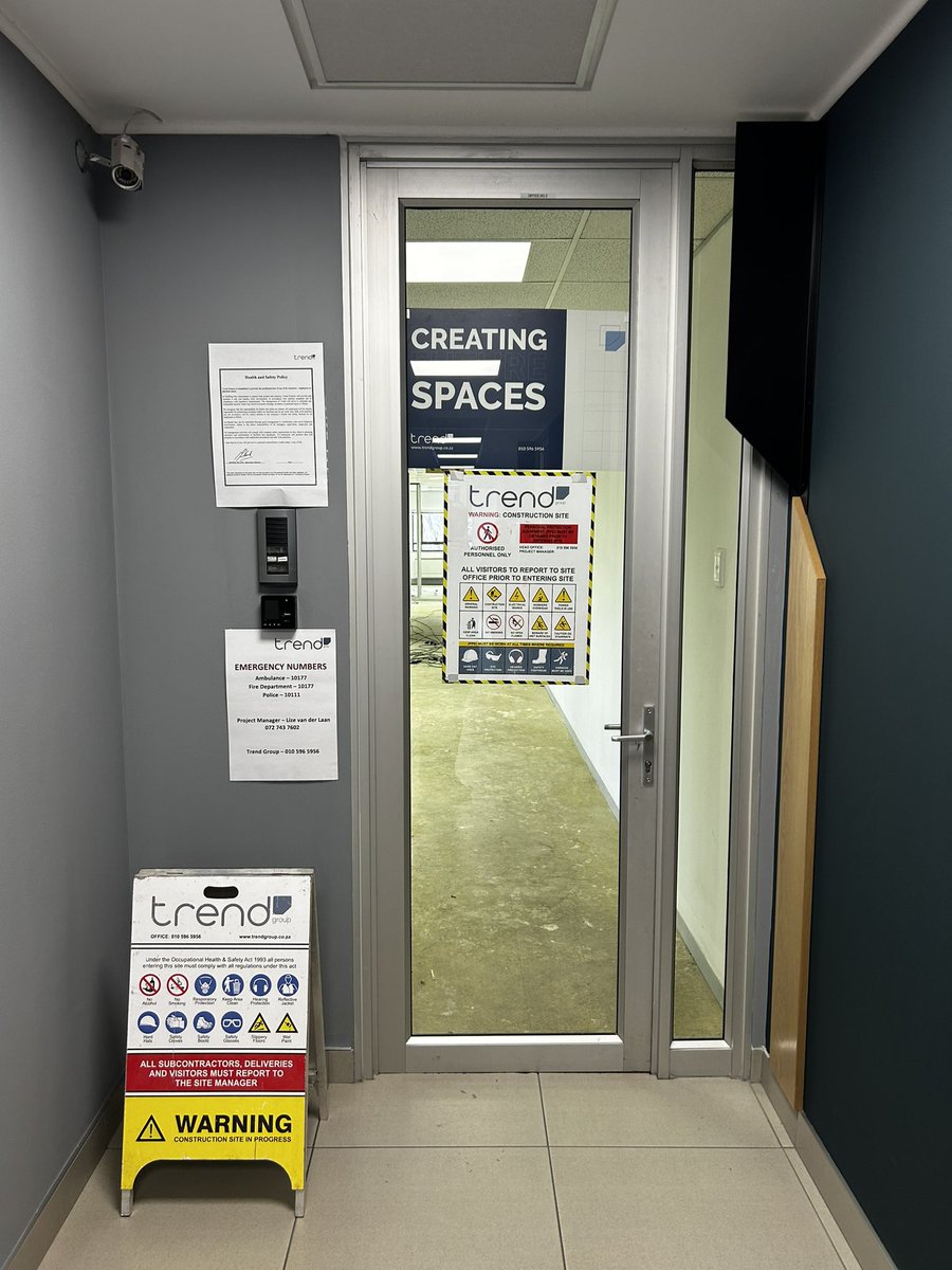 Moving on up! New Sturdee offices under construction! Creating Spaces