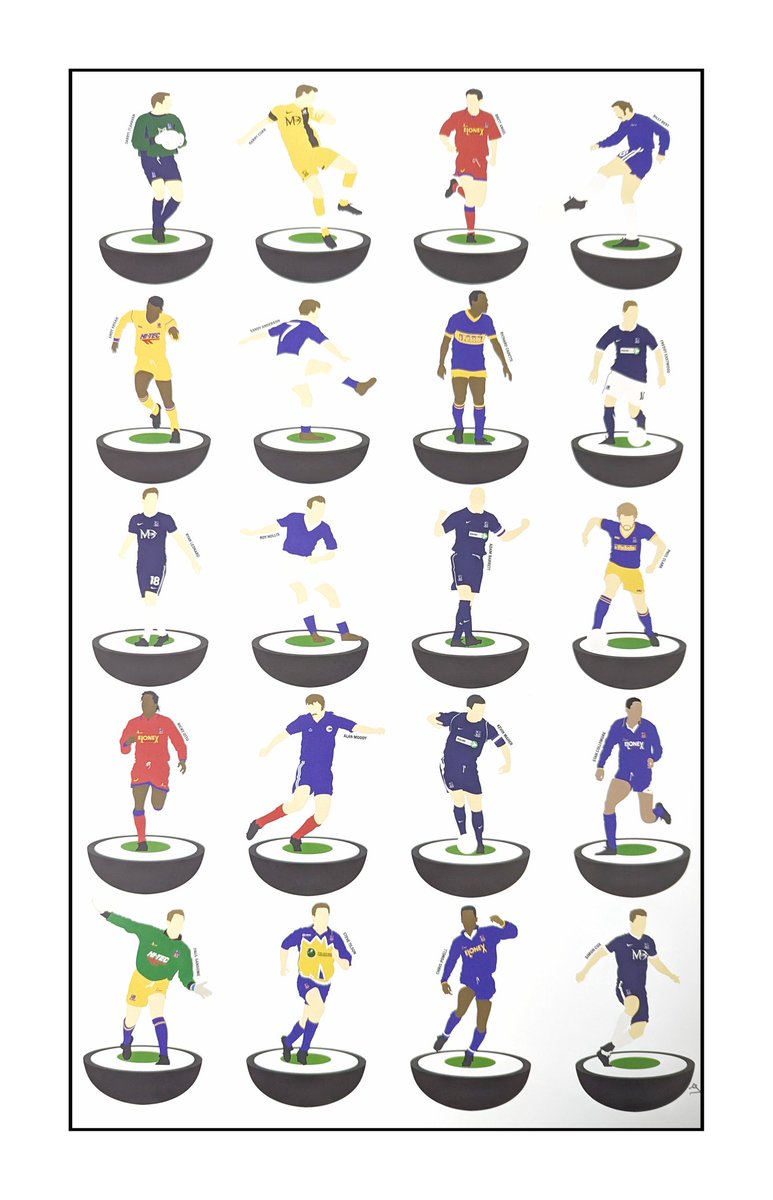 davethephoto's tweet photo. Southend 'Legends' A3 Subbuteo* prints are back in stock!
£20 including postage.
(£35 Framed)
email me at info@footballstadiumphotography.co.uk
*Don't know what Subbuteo is ... ask your parents 😉
#maher
#tilson
#best https://t.co/LjR0t3iDdc