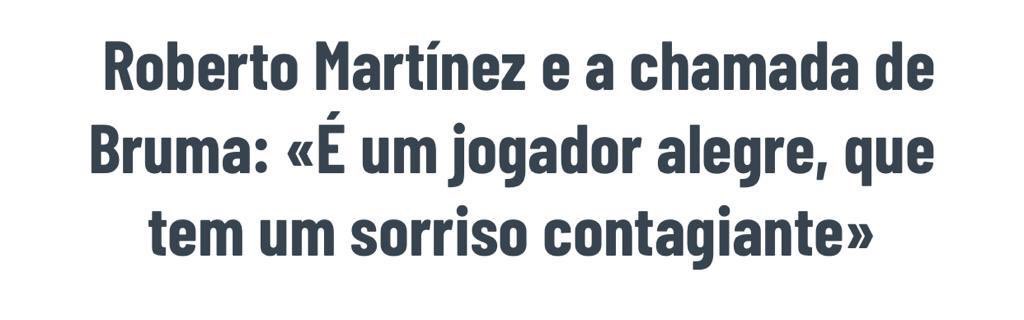 Quero pedir publicamente desculpas ao selecionador nacional Jorge Mendes e ao seu adjunto Roberto Martinez, finalmente percebo porque é que alguns jogadores ficam de fora da convocatória, especialmente os do Sporting.
Falta alegria e sorrisos.