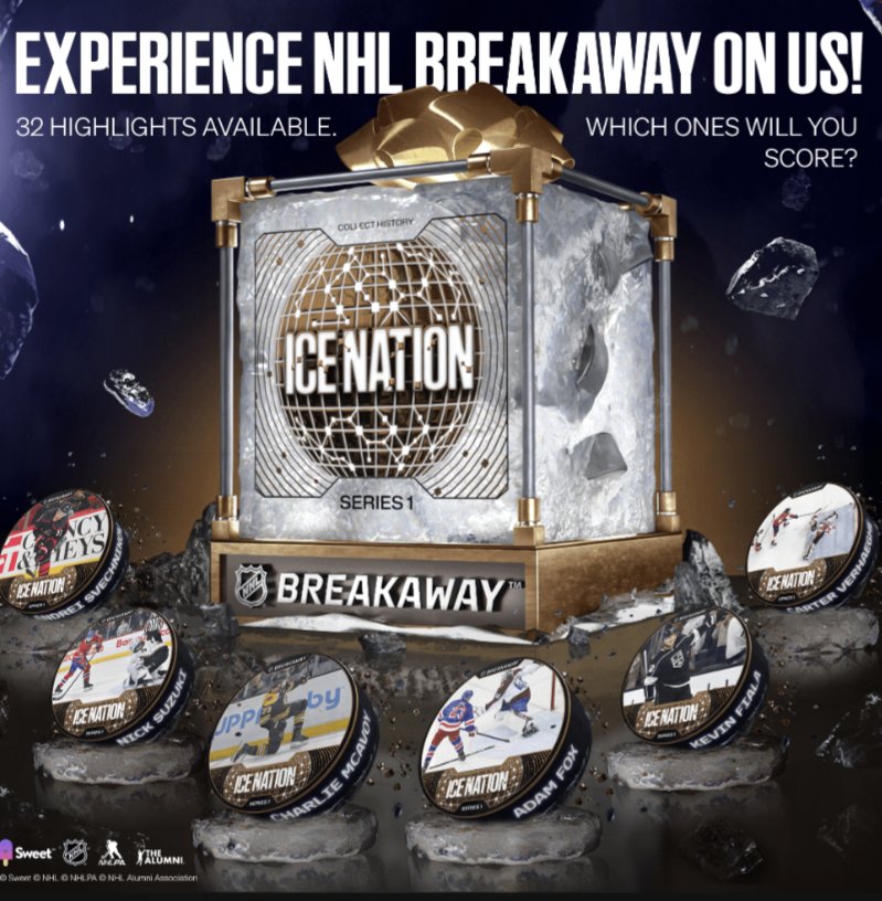 🧊 Giveaway NHL Style 🧊

<a href="/NHLBreakaway/">NHL Breakaway</a> has graciously given me 10 Ice Nation Fandom packs to give to friends &amp; <a href="/NHL/">NHL</a> fans

All you have to do:
🧊 Like &amp; Retweet
🥅 Tag a friend
🏒 Post a hockey gif below

I'll be randomly sending out the redemption codes for your free pack