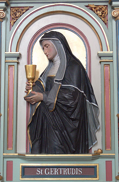 teresaleoc's tweet photo. "I understand that, each time we contemplate with desire and devotion the Host in which is hidden Christ's Eucharistic Body, we increase our merits in heaven and secure special joys to be ours later in the beatific vision of God."

~ St. Gertrude the Great https://t.co/hAfzwfznHj