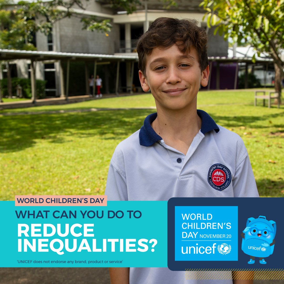 CountryDayCR's tweet image. What can you do to reduce inequalities? #CountryDayCR #NAEUnicef #NAEWorldChildrensDay #NAETheAmericas