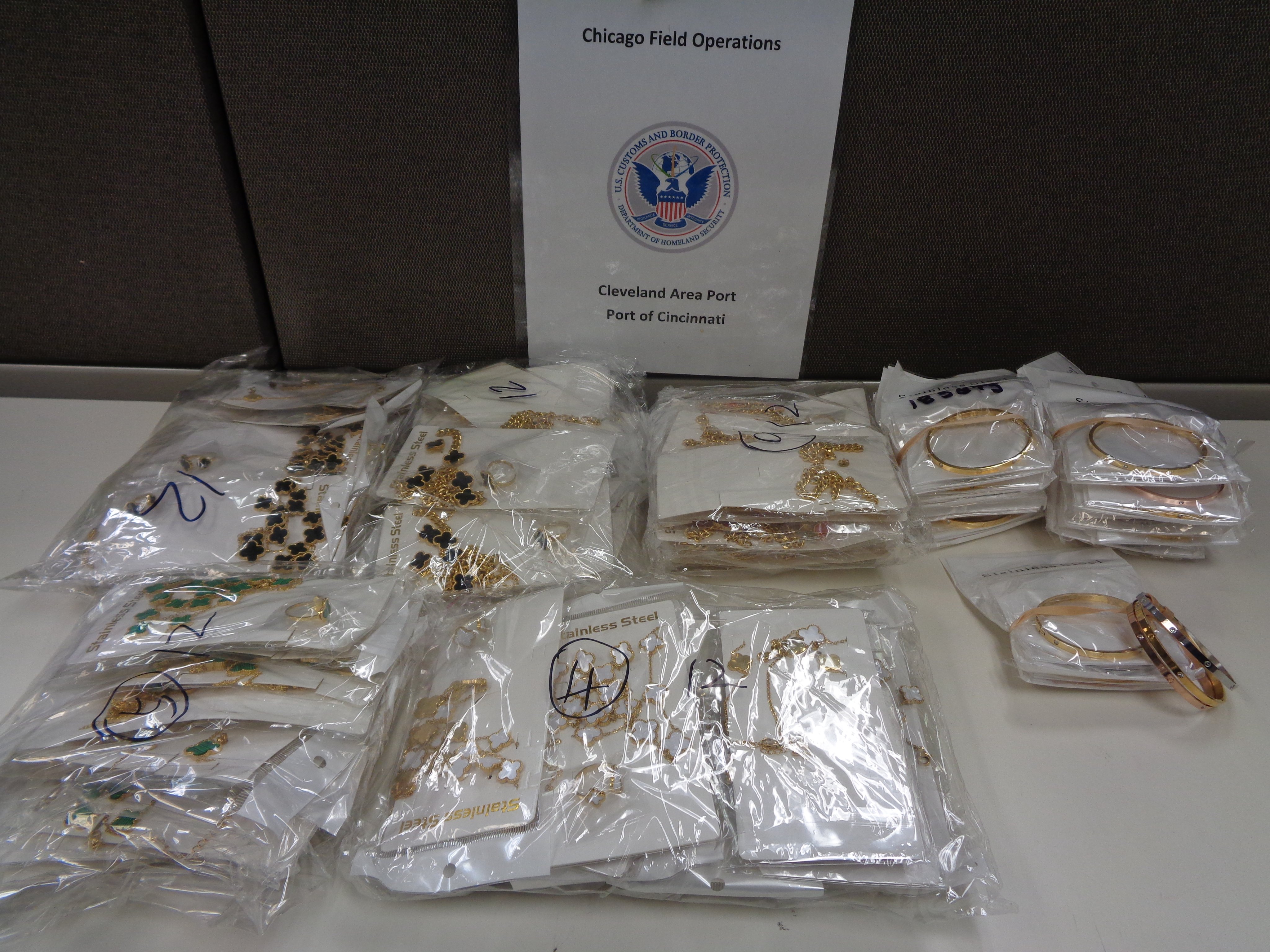 $12 million in counterfeit jewelry seized in Louisville Kentucky