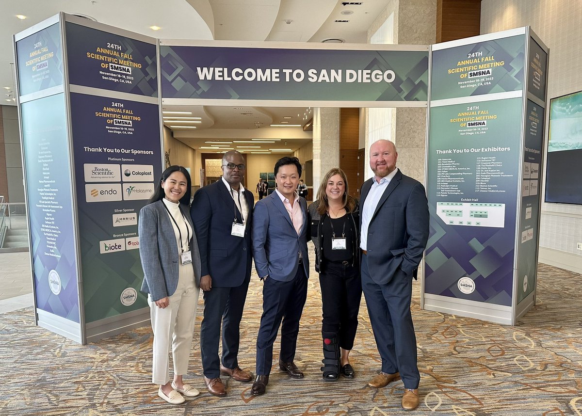 bsc_urology's tweet photo. #SMSNA23 is here! Our health economics team is gearing up for 5 abstract presentations this week, kicking off this afternoon with @JJAndinoMD, @BradGillMD &amp; @AndrewSunMD (pictured).  Honored to support the men’s health community through real-world research and product innovation! https://t.co/3uyW4LvsIi