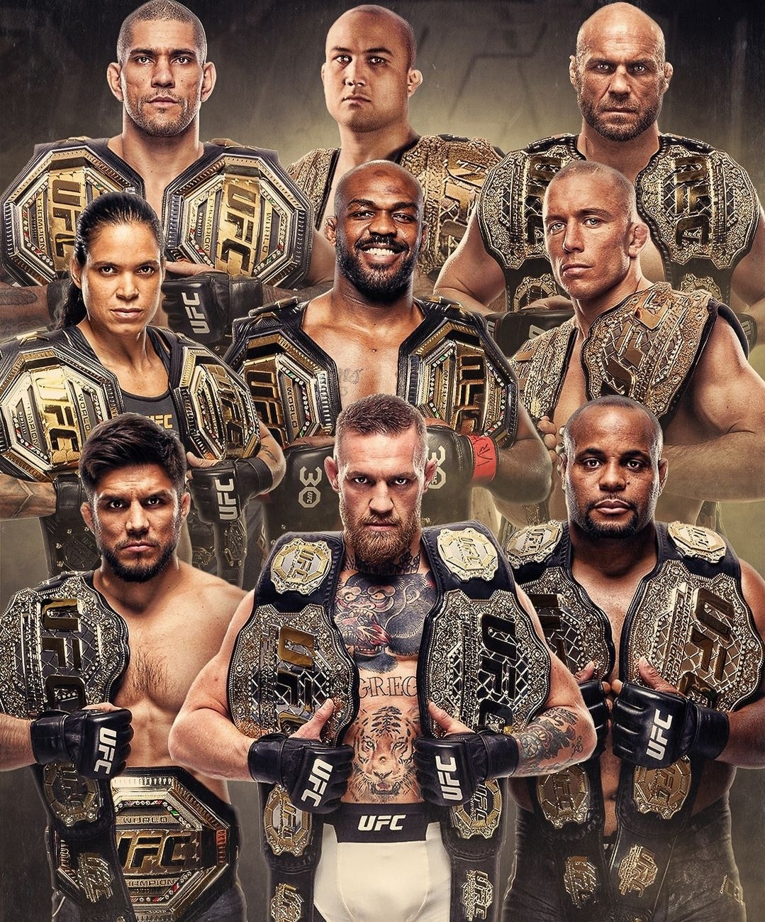 Todos Los Campeones De Ufc 2023