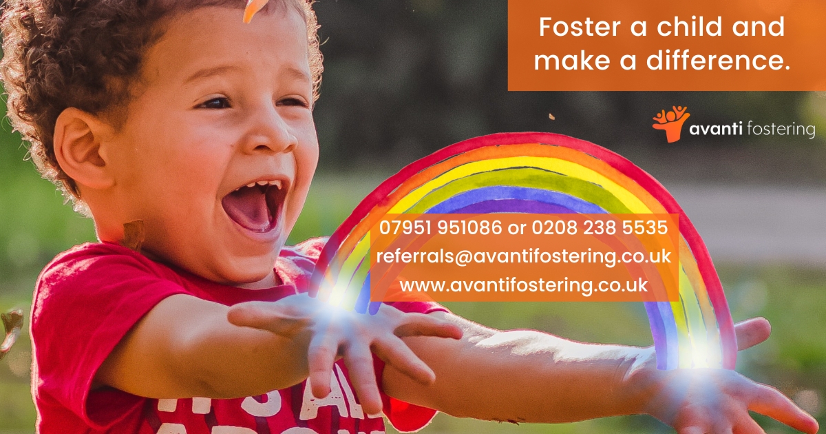 'We are looking for new and existing foster carers to keep a child’s future bright. @avantifostering can provide all the support you need, along with a competitive rate that is reviewed regularly. 👉 avantifostering.co.uk 📞 07791 202668 ✉️ referrals@avantifostering.co.uk.'