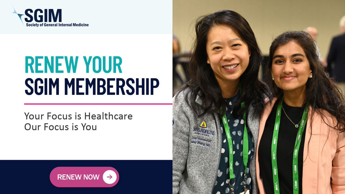 Society of General Internal Medicine (SGIM) tweet media