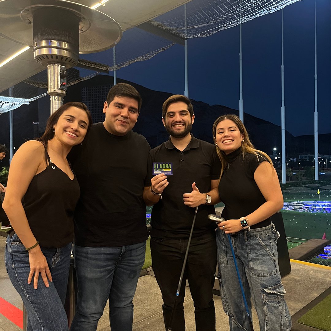 TopgolfMty's tweet photo. Cada día premiamos a todos nuestros ganadores 🤩 Ven a jugar y participa para ganar hasta UN AÑO de juego gratis! 🌟🎖 ¡La fiesta continúa en Topgolf! #3AñosTopgolfMty

#topgolfmty #topgolf #mty #nuevoleon #lifestyle #aniversario https://t.co/9sJOZq3i1Y