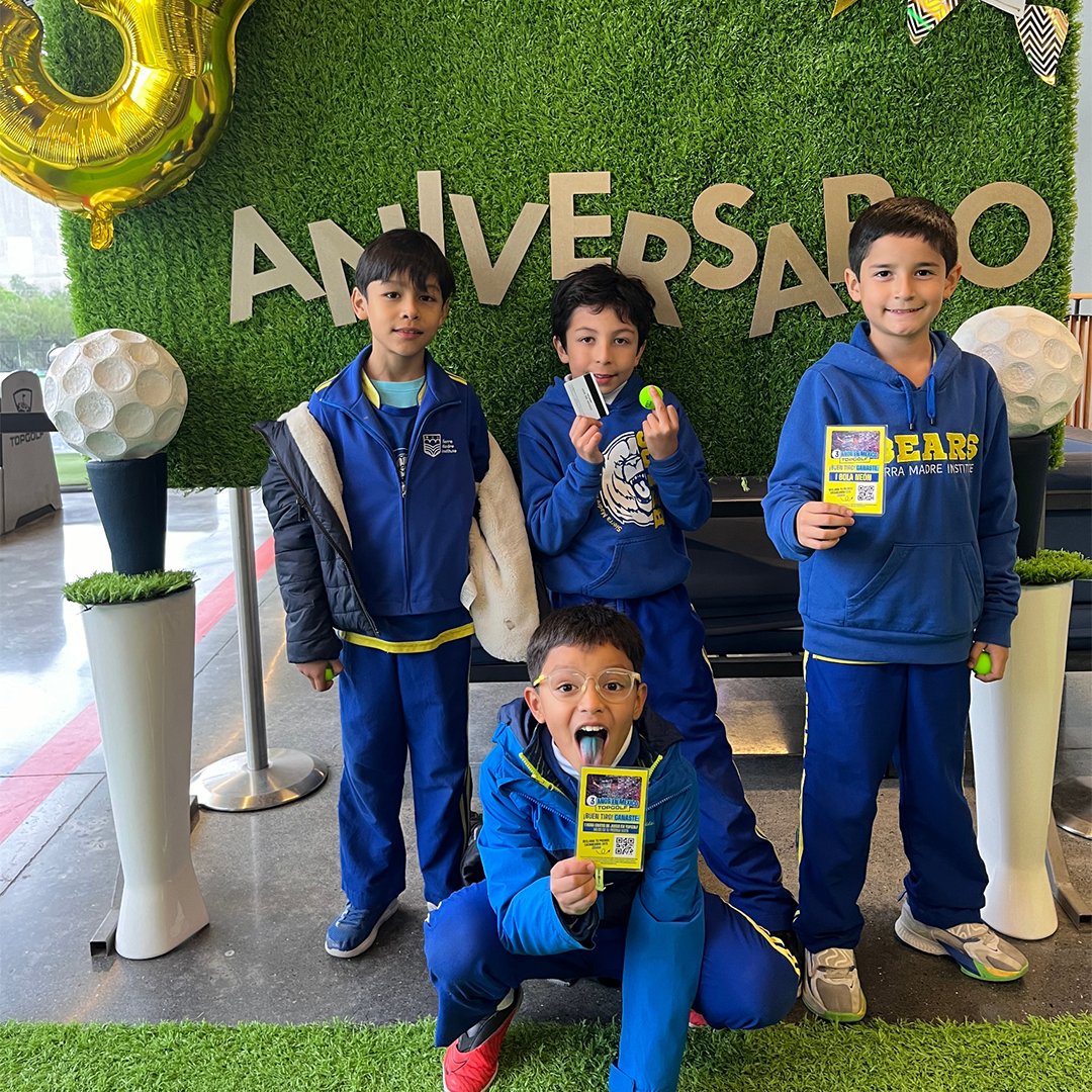 TopgolfMty's tweet photo. Cada día premiamos a todos nuestros ganadores 🤩 Ven a jugar y participa para ganar hasta UN AÑO de juego gratis! 🌟🎖 ¡La fiesta continúa en Topgolf! #3AñosTopgolfMty

#topgolfmty #topgolf #mty #nuevoleon #lifestyle #aniversario https://t.co/9sJOZq3i1Y