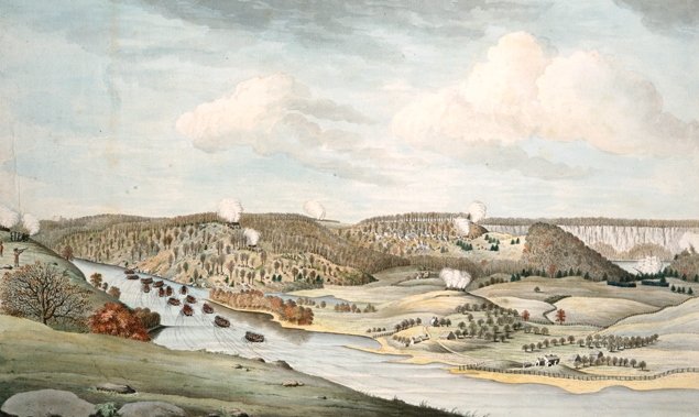 #OnThisDay in 1776 British and Hessian troops captured Fort Washington, part of the American Revolutionary War #dailyfootnote