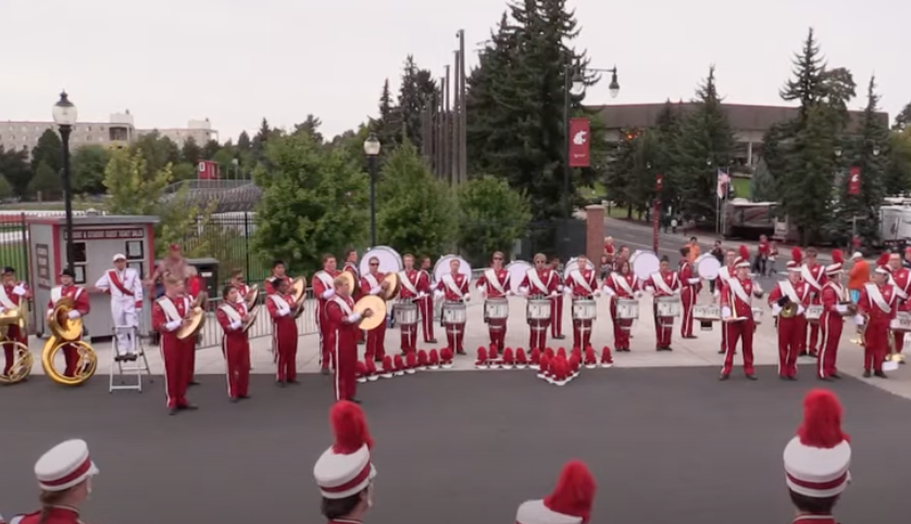wsmagazine's tweet photo. Throwback Thursday: Watch the @WSUCMB drumline warm up before a home football game in 2013. https://t.co/cJEiNUSFk2 #WSU #GoCougs #WeAlwaysFindOurWayBackHome #OnceACougAlwaysACoug https://t.co/H9xbSg1Bcv