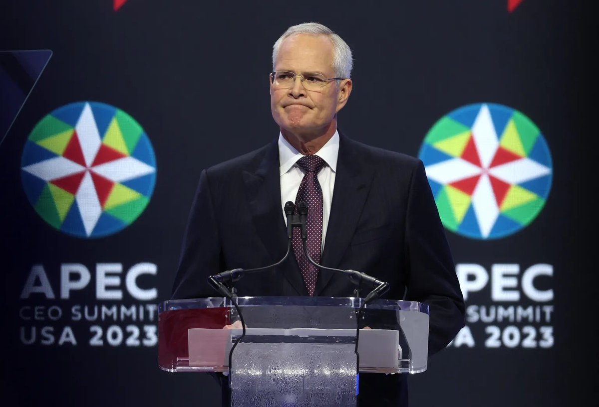 For a 5-minute recap of the APEC CEO Summit Day 5, visit: tinyurl.com/y8drrjvr 

#USAPEC2023 #SanFrancisco #APECCEOSummit2023 #APEC2023SF