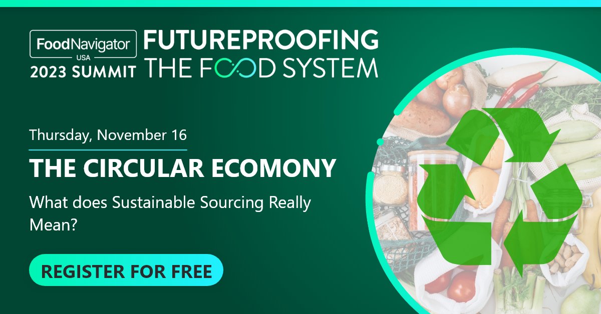 FoodNavigator-USA (@foodnavigatorus) on Twitter photo Join us today for our final day to find out 'What does Sustainable Sourcing Really mean'
Register now: bit.ly/FoodNavigatorU…
#FoodNavigatorUSASummit Join us today for our final day to find out 'What does Sustainable Sourcing Really mean'
Register now: bit.ly/FoodNavigatorU…
#FoodNavigatorUSASummit
