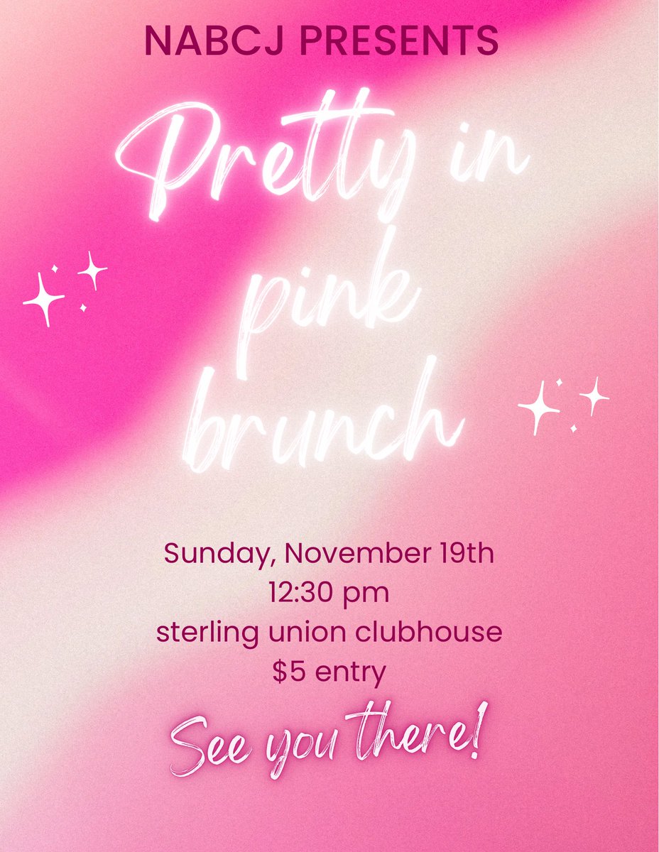 Join us Sunday for a nice brunch! Everyone is welcomed to come and spend time with your fav org💛🖤 

please rsvp with the link below. 

docs.google.com/forms/d/e/1FAI…