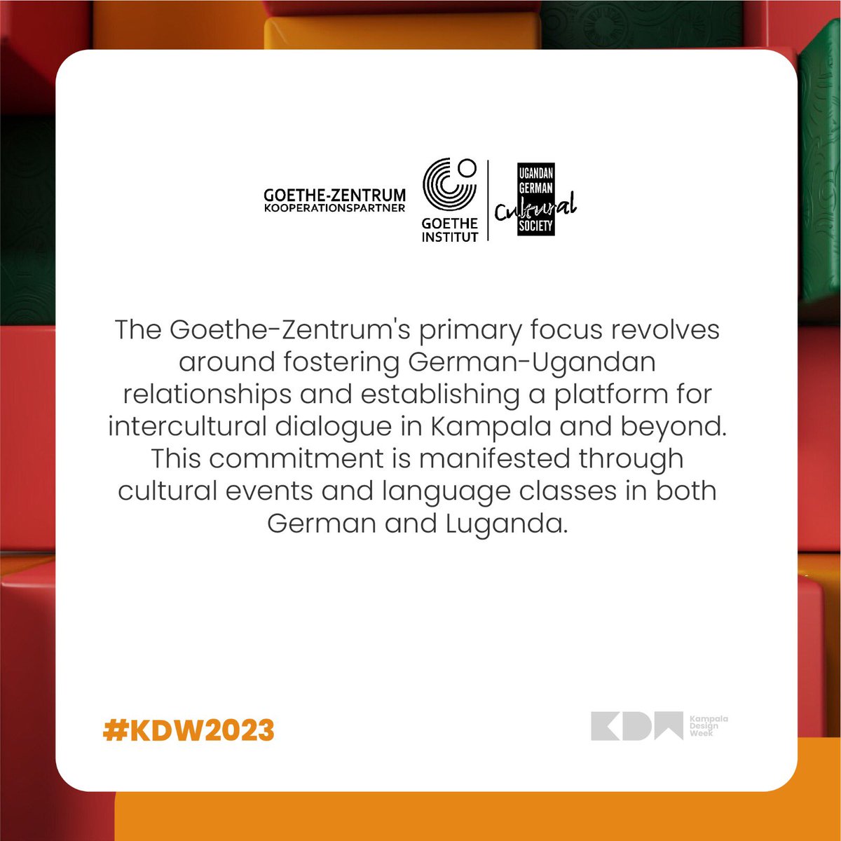KlaDesignWeek's tweet photo. #KampalaDesignWeek is honored to embark on an inspiring journey with @GZ_Kampala as our valued partner.
#KDW2023 https://t.co/Oy3xdDPTSe