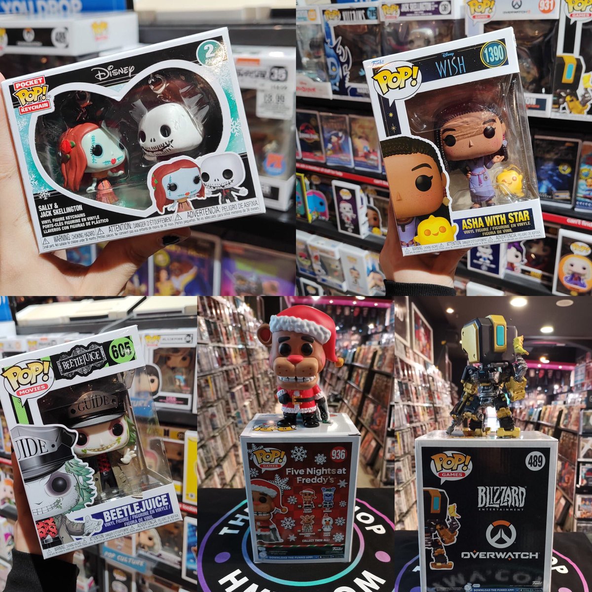 Happy funko fridayyy ❤️

#funko #funkopop #funkocollector #disney #nightmarebeforechristmas #overwatch #wish #fivenightsatfreddies #popfunko #hmv #hmvbelfast
