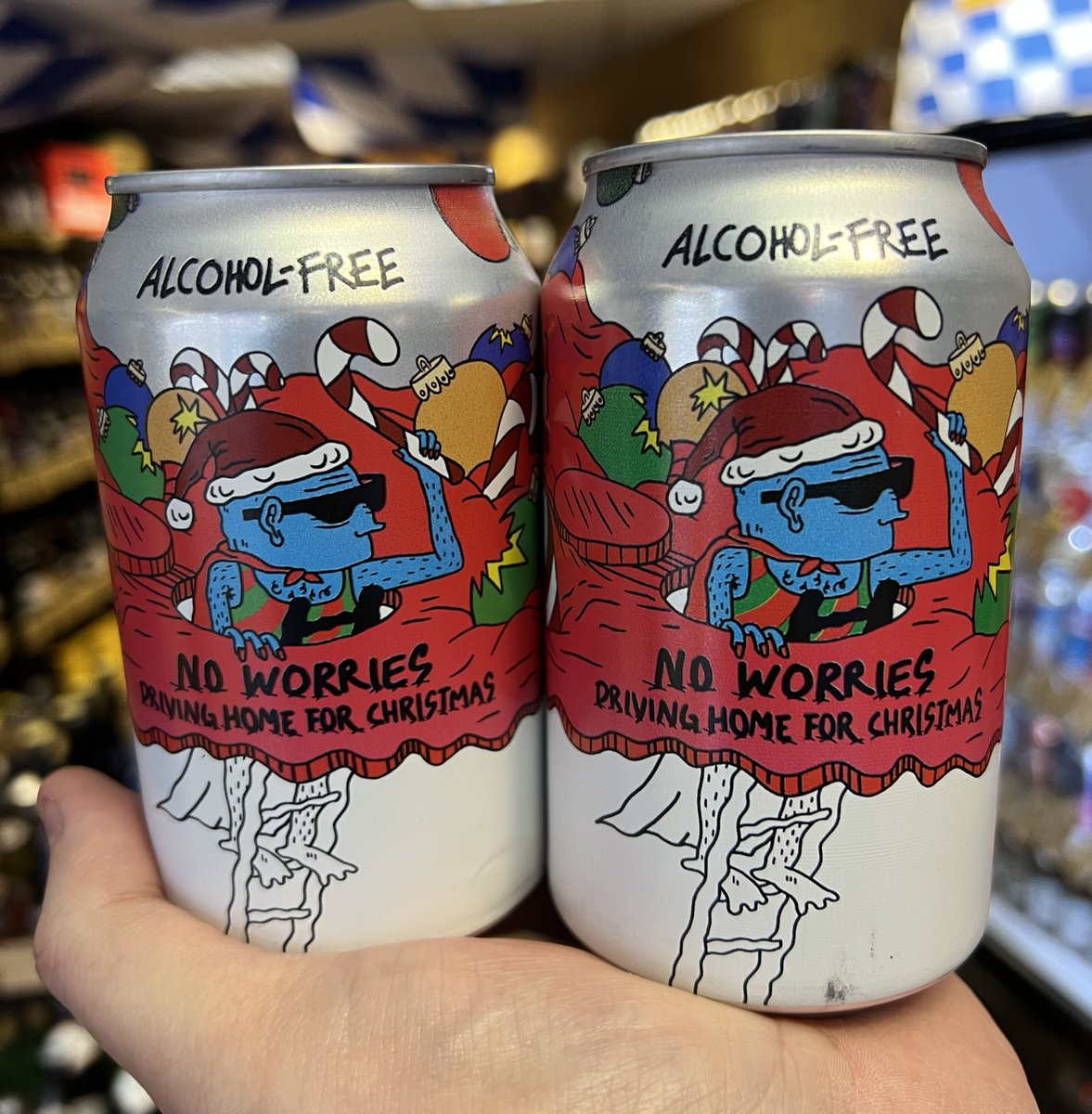 New In!

🚨ALCOHOL FREE XMAS ALE ALERT🚨

<a href="/LervigBeer/">LERVIG</a> (Stavanger🇳🇴)

🍺 Lervig No Worries - Driving Home for Christmas 0.5% Xmas Ale

Driving Home for Christmas offers you all the malty, dark roasted, and spice notes of Christmas beers – but with none of the alcohol!

'till 6pm!
