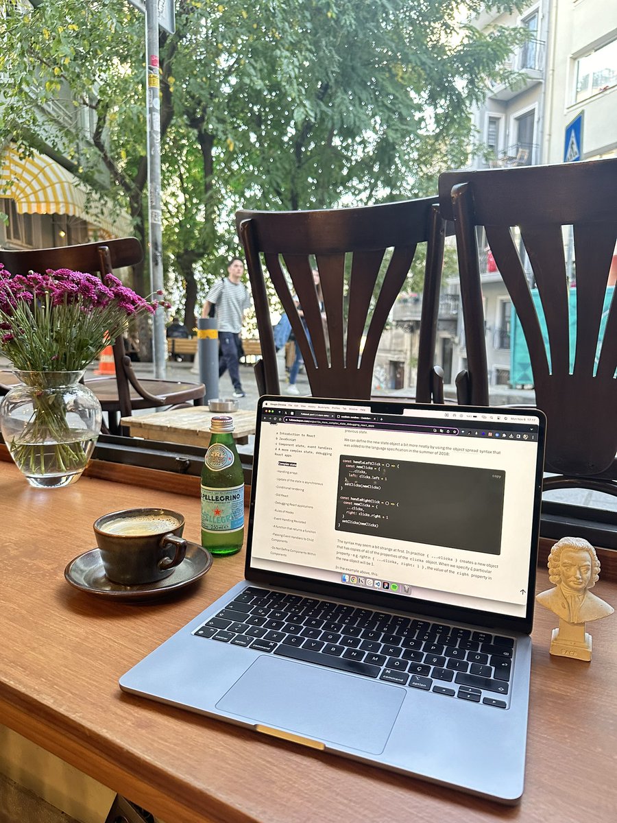 merycodes's tweet image. And then I’m asked how can I code in cafes. Cause I can have italian coffee and views like these ✨