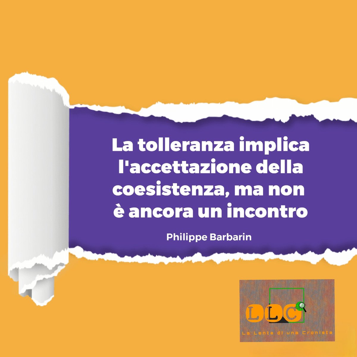 lentedicronista's tweet photo. #ToleranceDay
Nel 1995 l'UNESCO ha istituito la Giornata Internazionale della Tolleranza per ricordare i principi che ispirano la Dichiarazione Universale dei diritti umani
Un'occasione per ribadire la necessità di un impegno collettivo in favore della loro tutela
#tolleranza https://t.co/pSr5jM96Sv