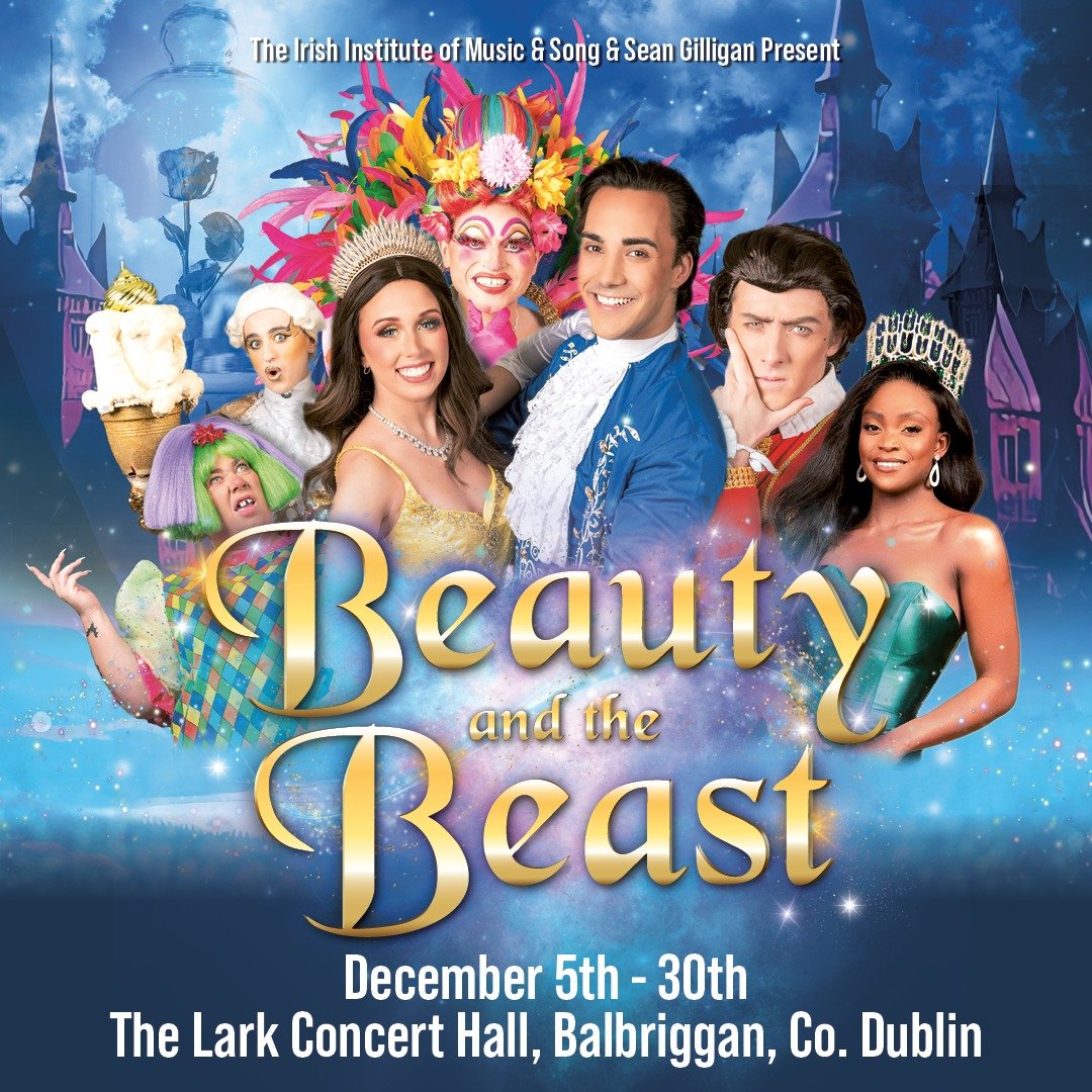Step into a fairytale this December! 🌹✨ Jake Carter as The Beast, Katie Weir as Belle, Pamela Uba as The Enchantress. This Beauty &amp; The Beast Panto promises magic from the moment you enter. Don't miss the enchanting pantomime! 🎭🌟 #BeautyAndTheBeast #PantoMagic #DublinArts