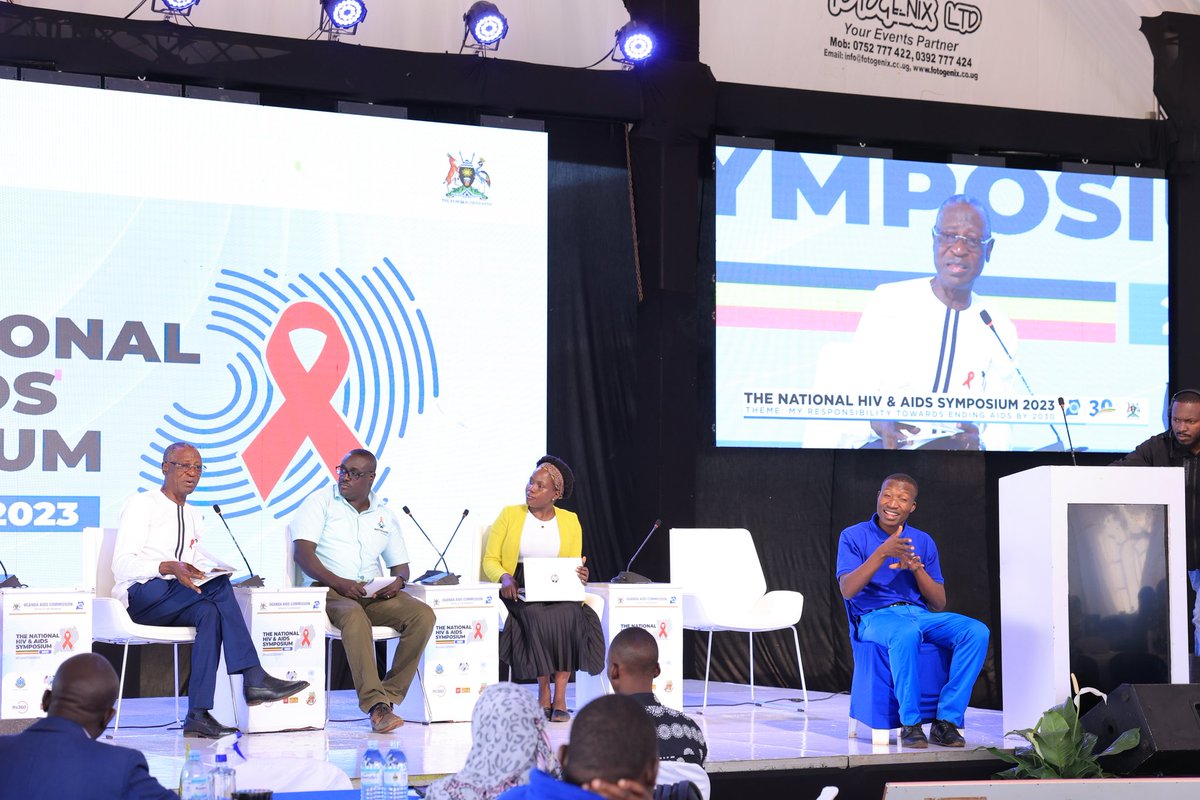 NAFOPHANU's tweet photo. Day 3 of #NHAS: Panel discussion on #PEPFARat20 in #Uganda was facilitated by our Program Officer Advocacy @raymond_kwesiga & Board Chairperson @WatitiStephen
NB: @PEPFAR is a key partner in the national #HIV & #AIDS response
#NafophanuUpdates
#NAFOPHANUat20
#EndAIDS2030Ug https://t.co/VJXAsubLmL