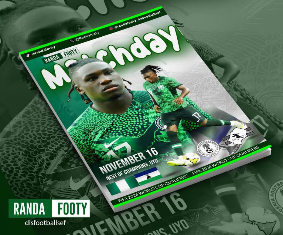IbkSports's tweet photo. This is for my Followers only🙏🏾

Predict the first goal scorer in the Nigeria vs Lesotho game.

The first 2 correct predictions will get credit alerts from me immediately after the game tonight.

Entry closes at 5pm and you must retweet this.💪🏾

#SoarSuperEagles https://t.co/hdlniaJnAd