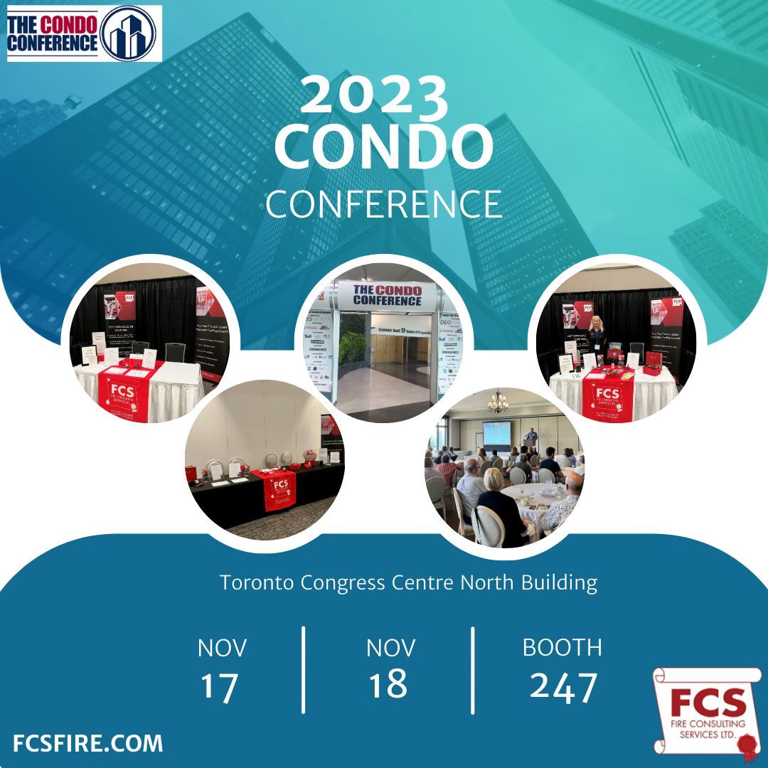 FCSFireLTD's tweet image. We can&apos;t wait for The Condo Conference starting tomorrow!! Going to be there? Stop by Booth 247 to say Hi!

#CondoConference2023 #condo #conference #propertymanagers #boardofdirectors #firesafety